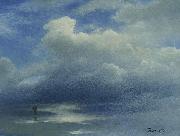 Albert Bierstadt Sea and Sky oil painting